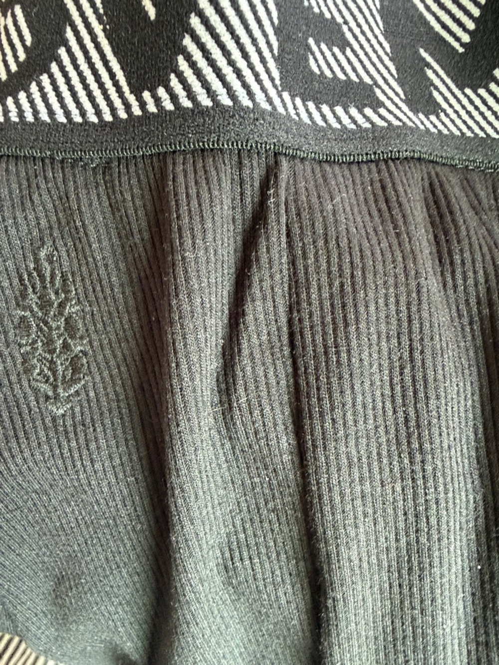 NWT Free People Movement Duo Tennis Black Mini Skirt Size: S - Picture 5 of 10